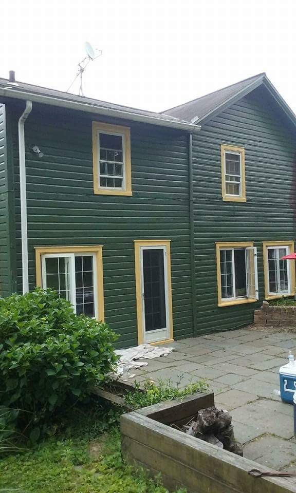 exterior after painting